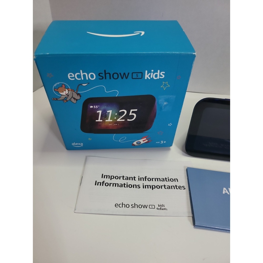 Amazon Echo Show 5 Kids Smart Display Galaxy Print Speaker - Picture 3 of 6